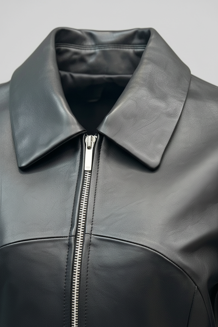 Lancaster - CROPPED SHEEPSkin - collar, sheepskin, luxury texture