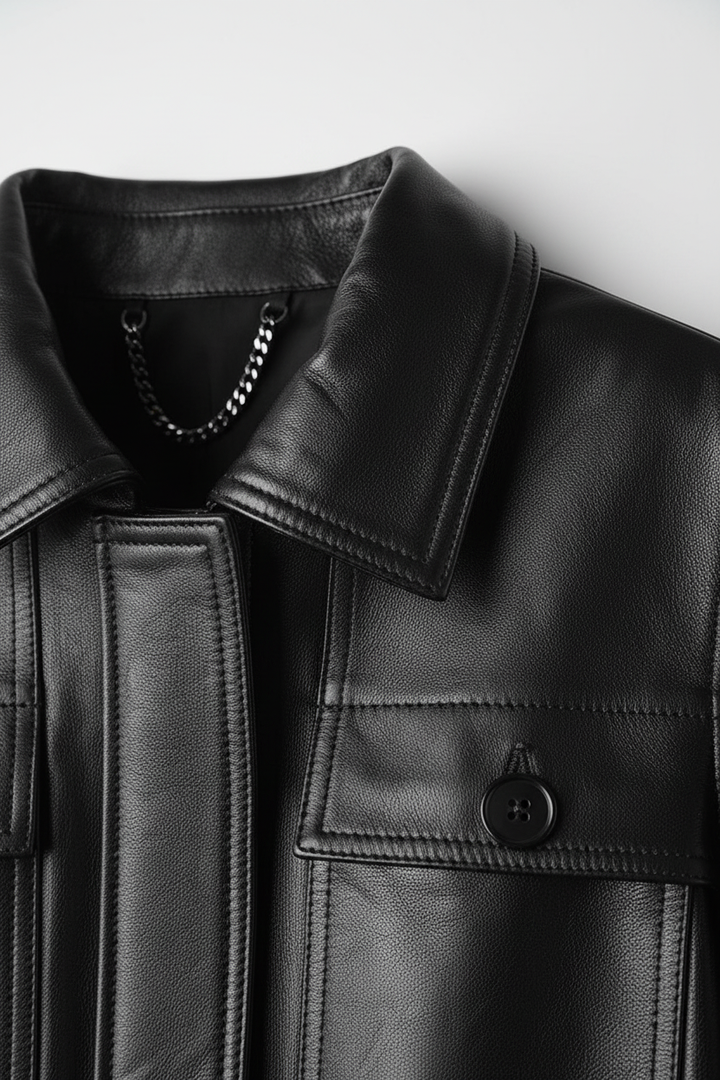 MADELEINE - Genuine Sheepskin - soft luxurious texture, rear view