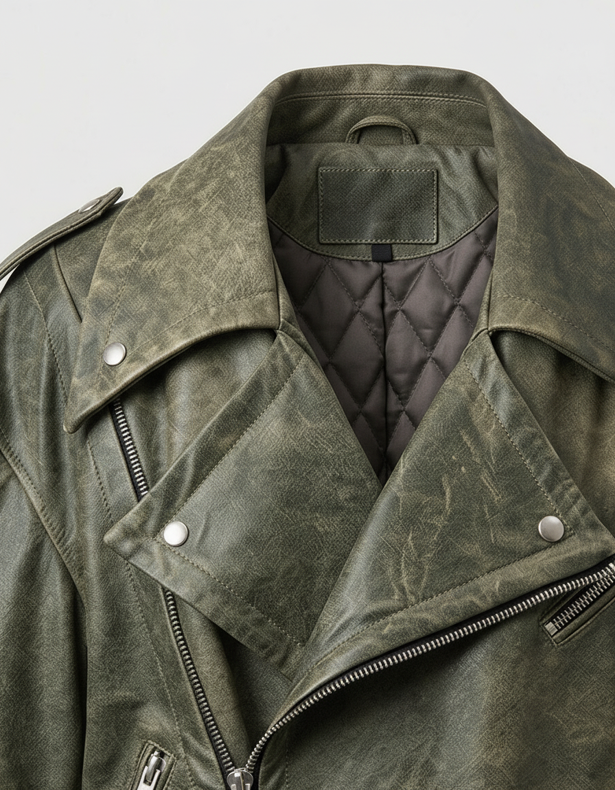 MILLER - Retro Sheepskin - luxurious collar, sheepskin texture, fine stitching