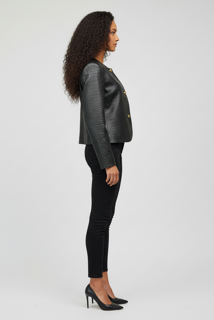 MONROE - Genuine Leather - quiet luxury, premium, elegant, side view