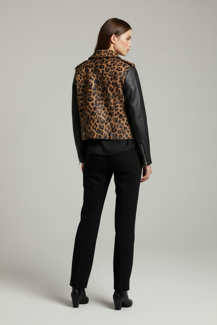 NATHALIE - CROPPED LEOPAR - back studio luxury