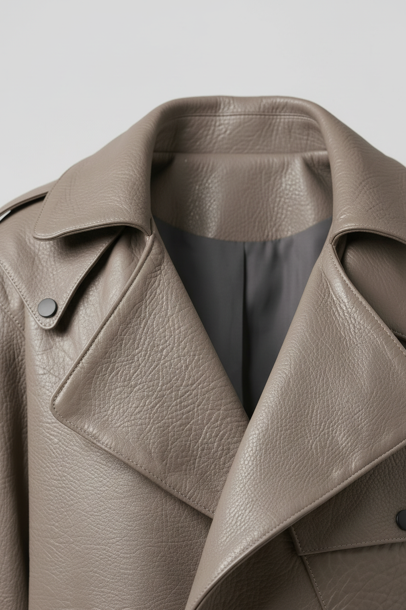 PIPPA - Bubble Sheepskin - textured sleeve, cuff detail, stitching