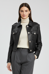 REAGAN - Vegetable-Tanned Sheepskin Leather Jacket