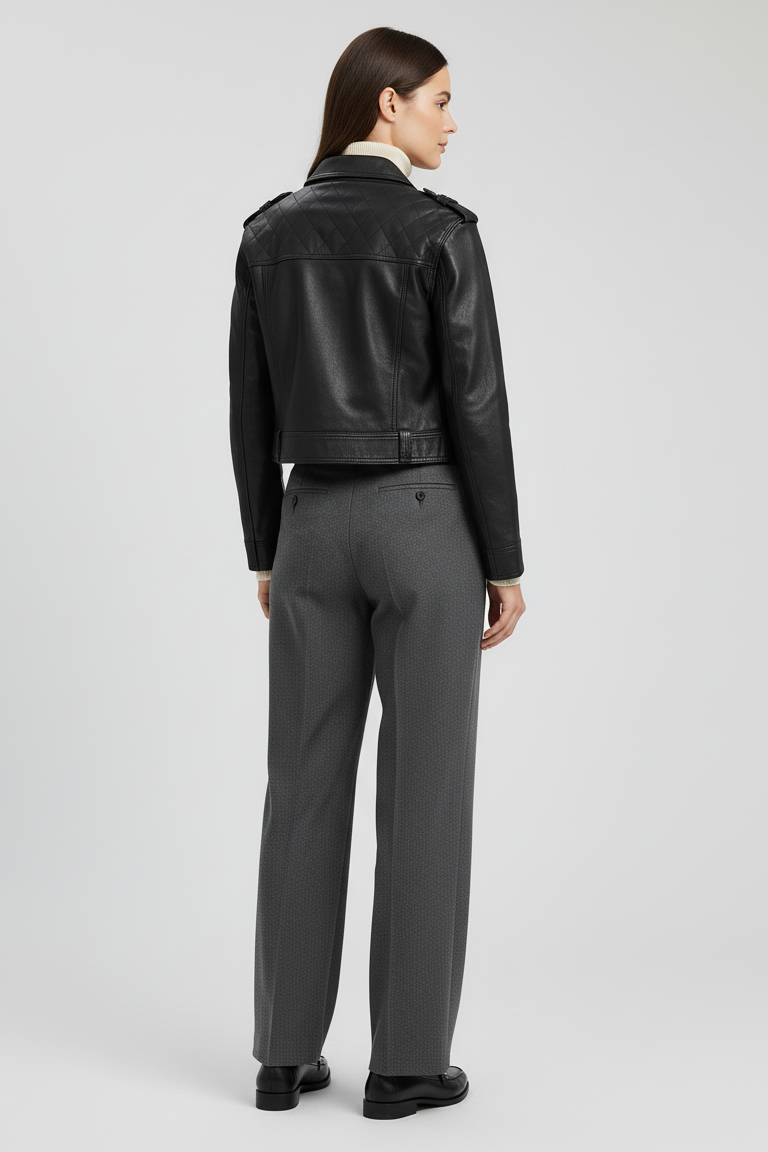 REAGAN - Vegetable-Tanned - Sheepskin Leather Jacket Quiet Luxury