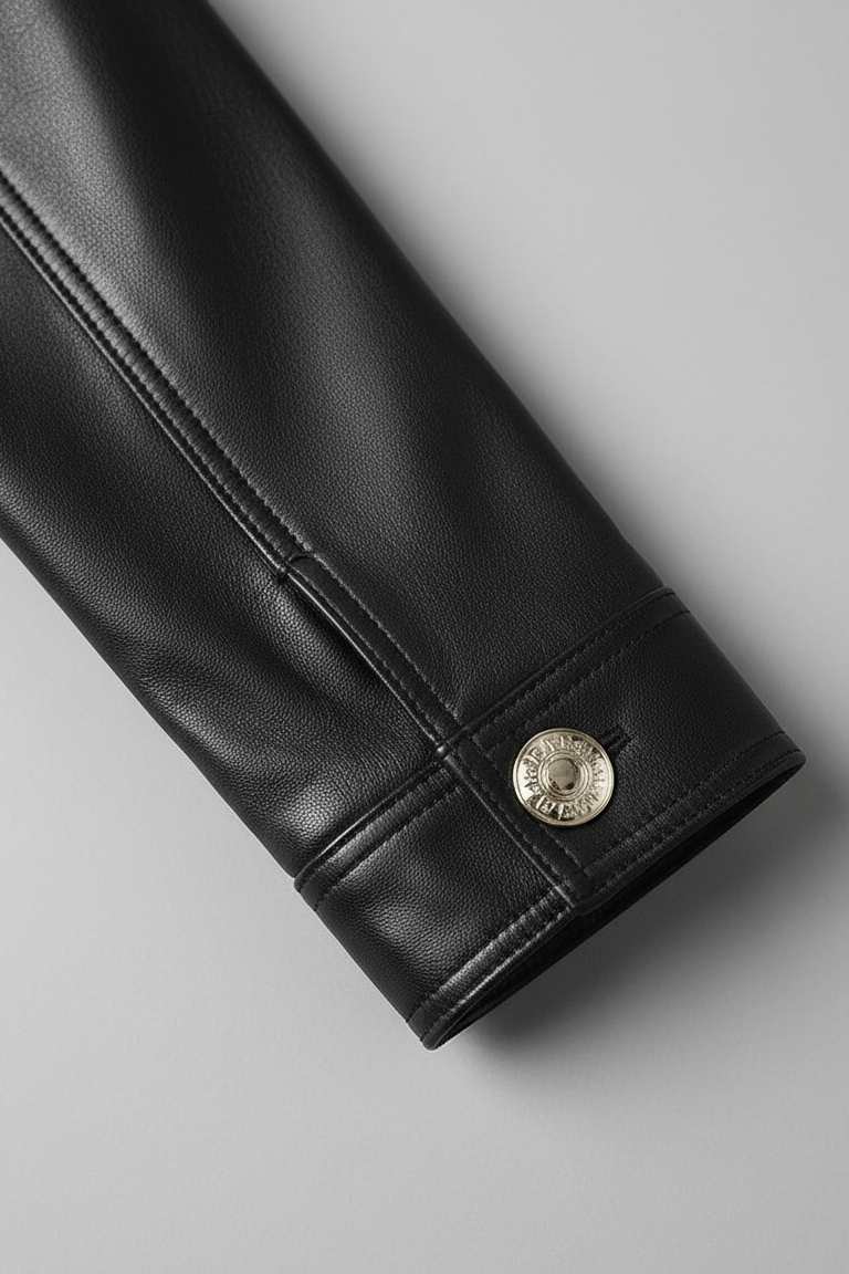 REAGAN - Vegetable-Tanned - Sleeve, cuff, texture, stitching