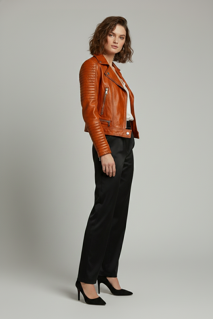 Ryder - Motorcycle Leathe - premium sleek refined jacket