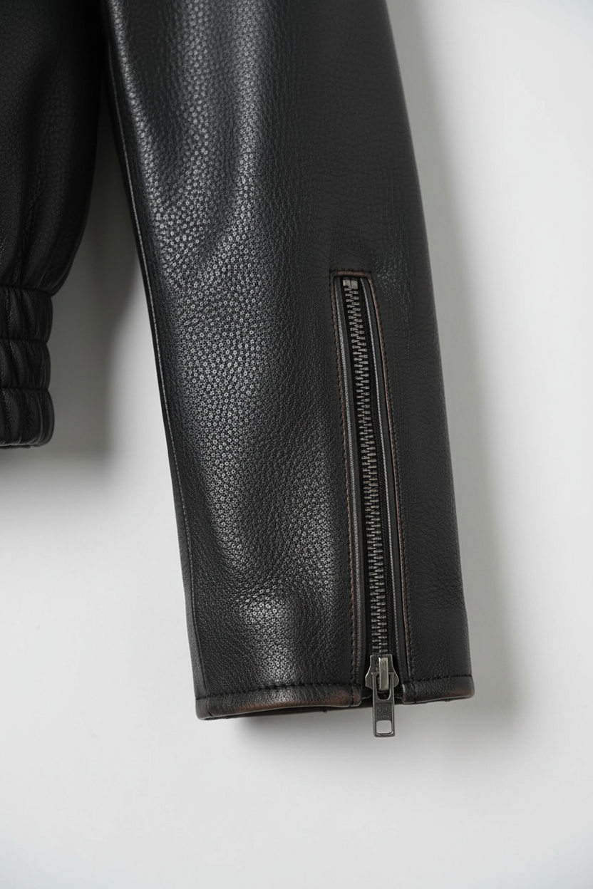 SYLVIE - Authentic Vintag - sleeve cuff fabric texture