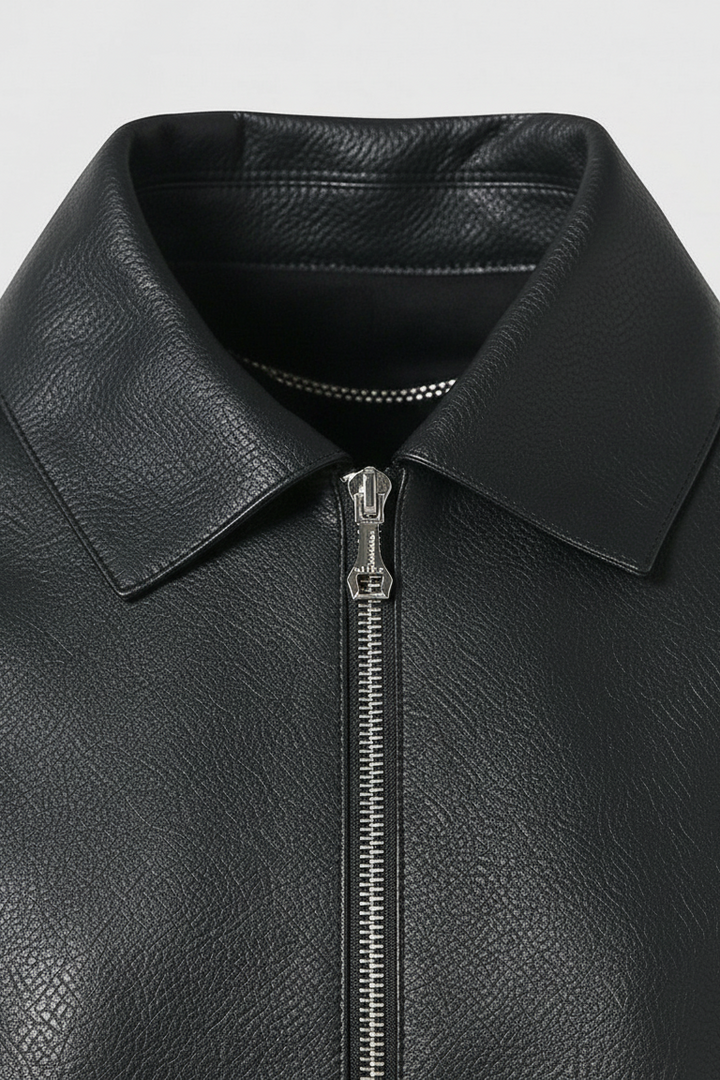 TAYLOR - Short Sheepskin - detailed collar, sheepskin texture, luxury