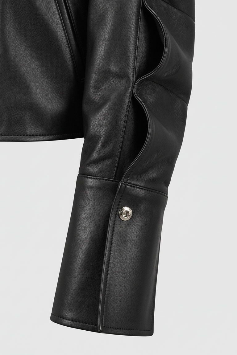 TINSLEY - Wavy Sleeve She - wavy cuff, premium fabric, detailed stitching