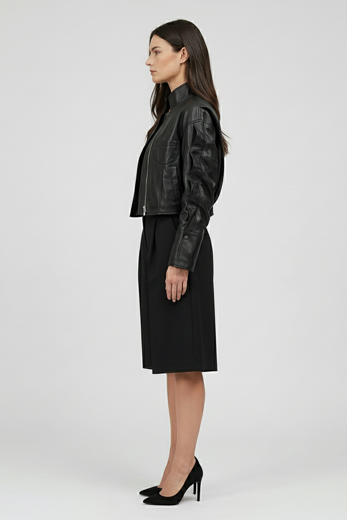 TINSLEY - Wavy Sleeve Sheepskin - wavy sleeve studio luxury