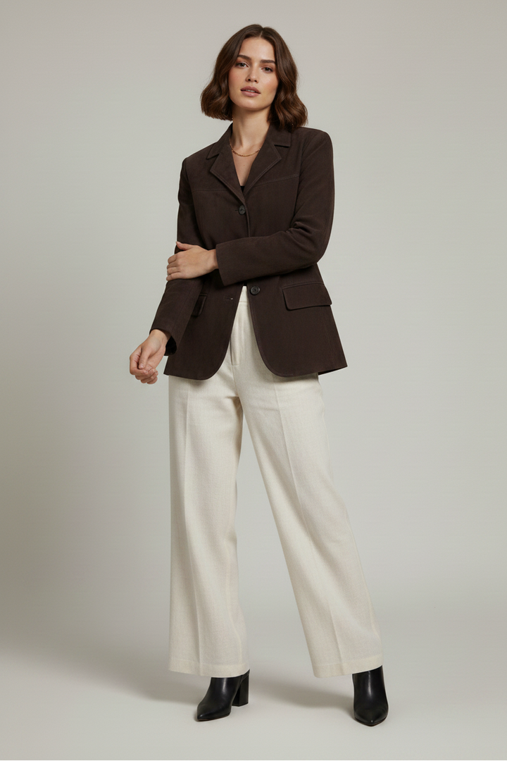 Winslow - Oversized Suede - confident elegant luxury