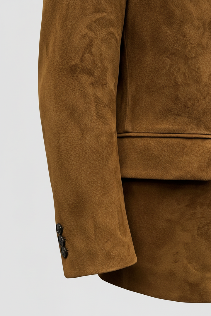WINSLOW - Oversized Suede - Premium suede texture, sleeve cuff detail