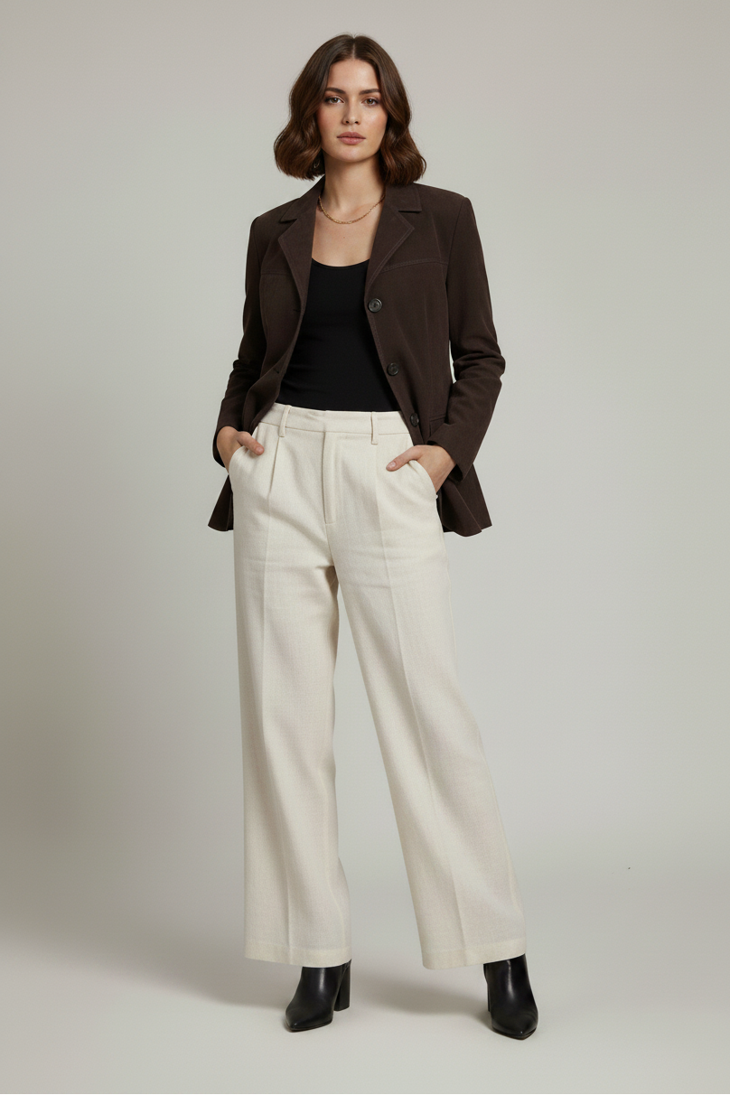 Winslow - Oversized Suede - quiet luxury jacket model