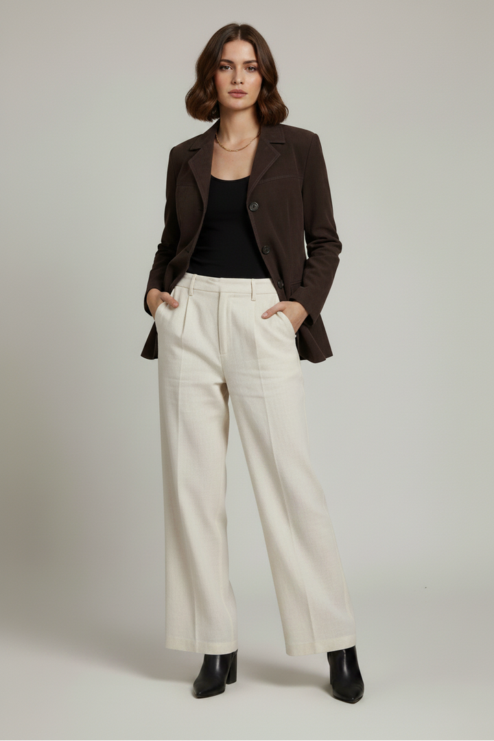 Winslow - Oversized Suede - quiet luxury jacket model